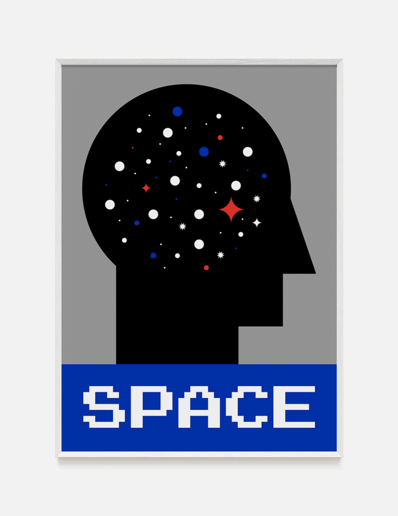plakat SPACE 50x70cm