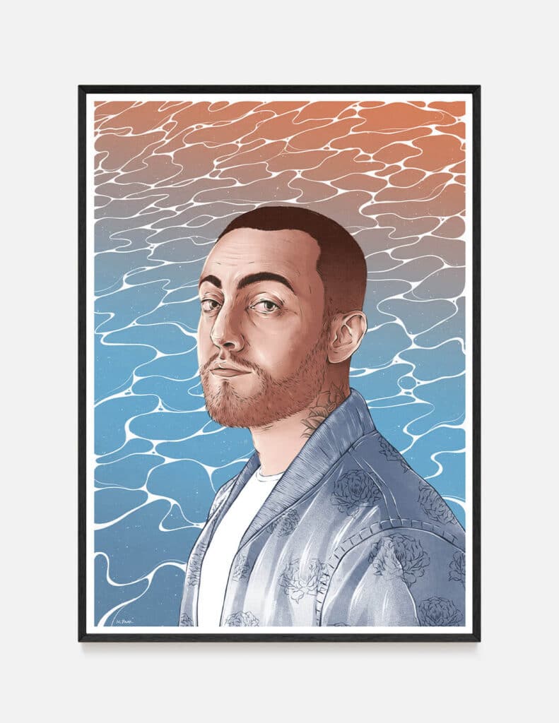 plakat MAC MILLER swimming 50x70cm