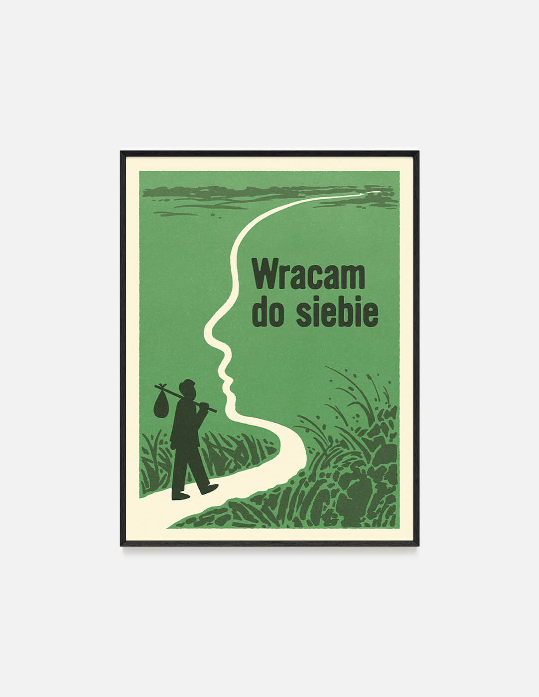 plakat WRACAM DO SIEBIE - 30x40 cm