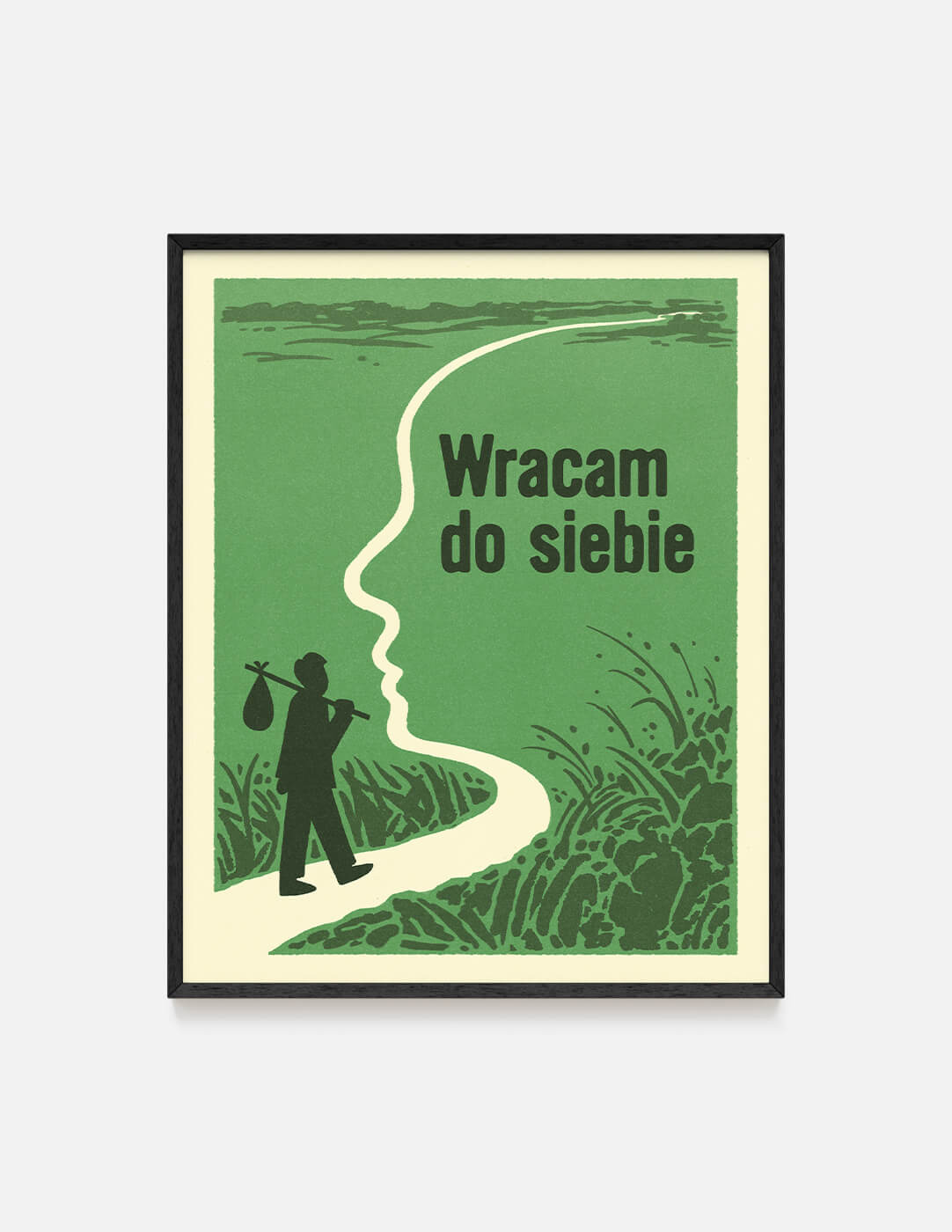 plakat WRACAM DO SIEBIE - 40x50 cm