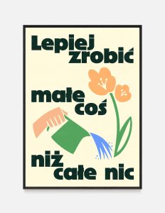 plakat MAŁE COŚ - 30x40 cm
