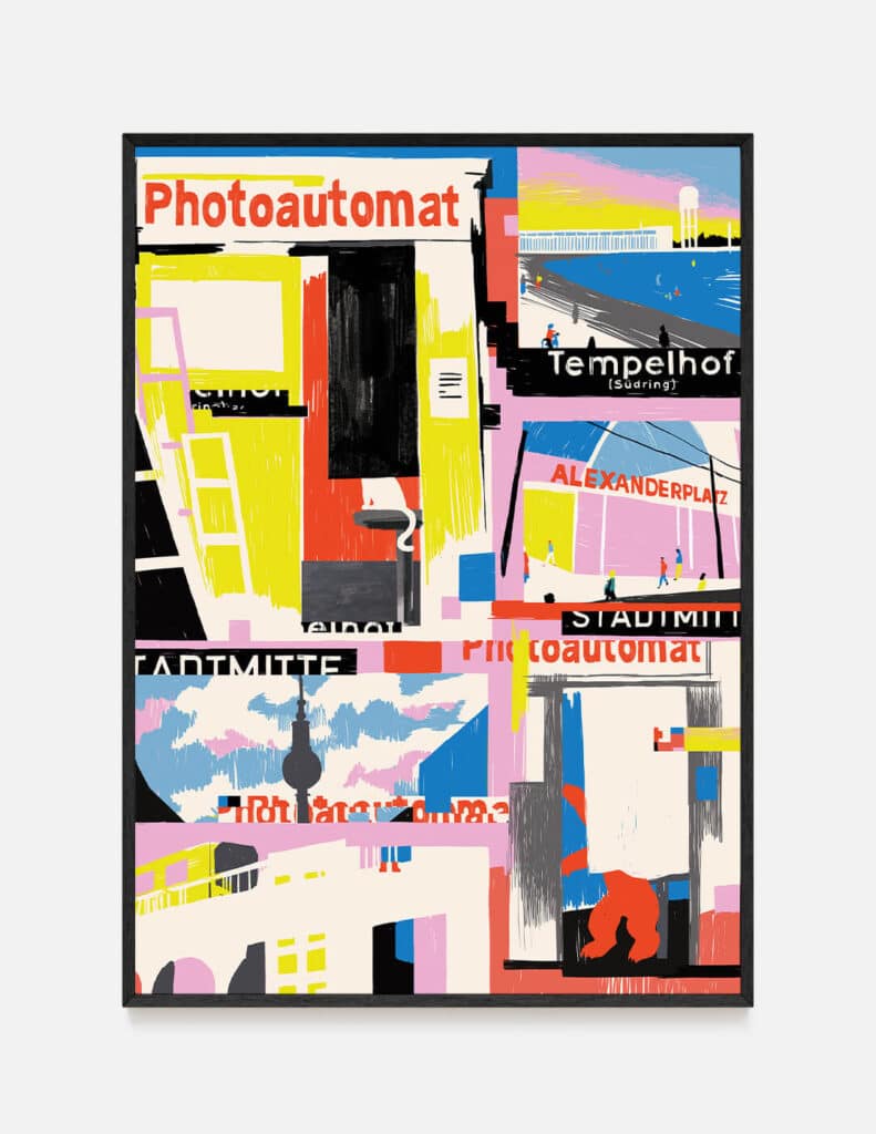 Plakat PHOTOAUTOMAT BERLIN