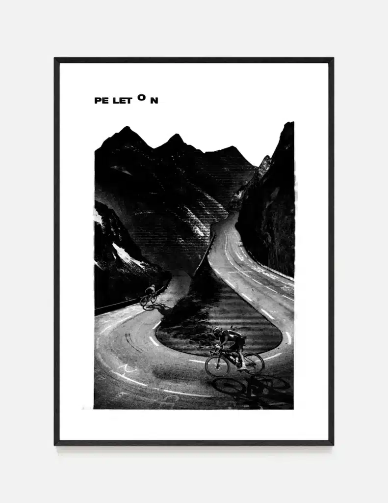 Plakat rowerowy PELETON