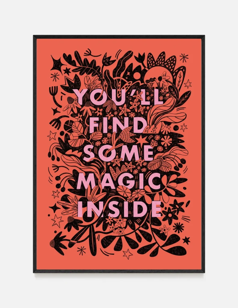 plakat MAGIC INSIDE