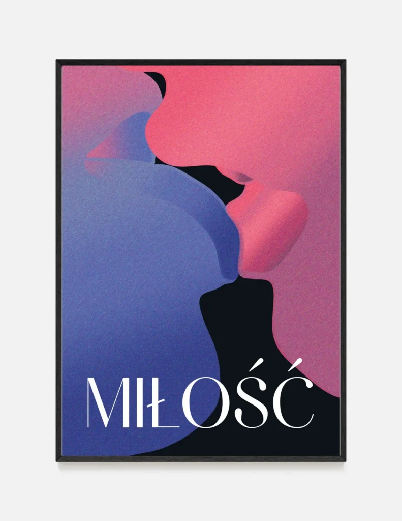 Plakat MIŁOŚĆ